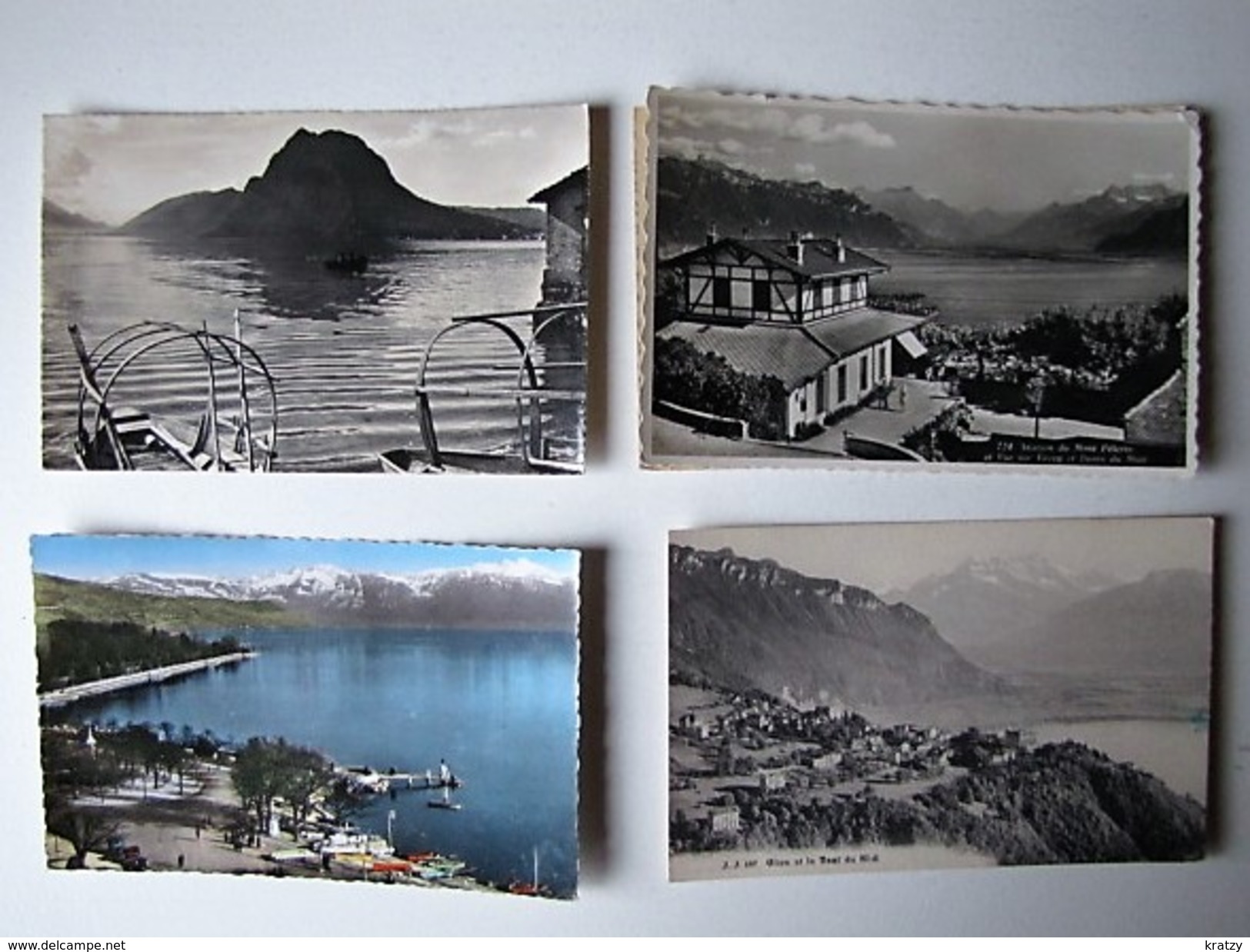 SUISSE - Lot De 50 Anciennes Cartes Postales - 5 - 99 Cartes