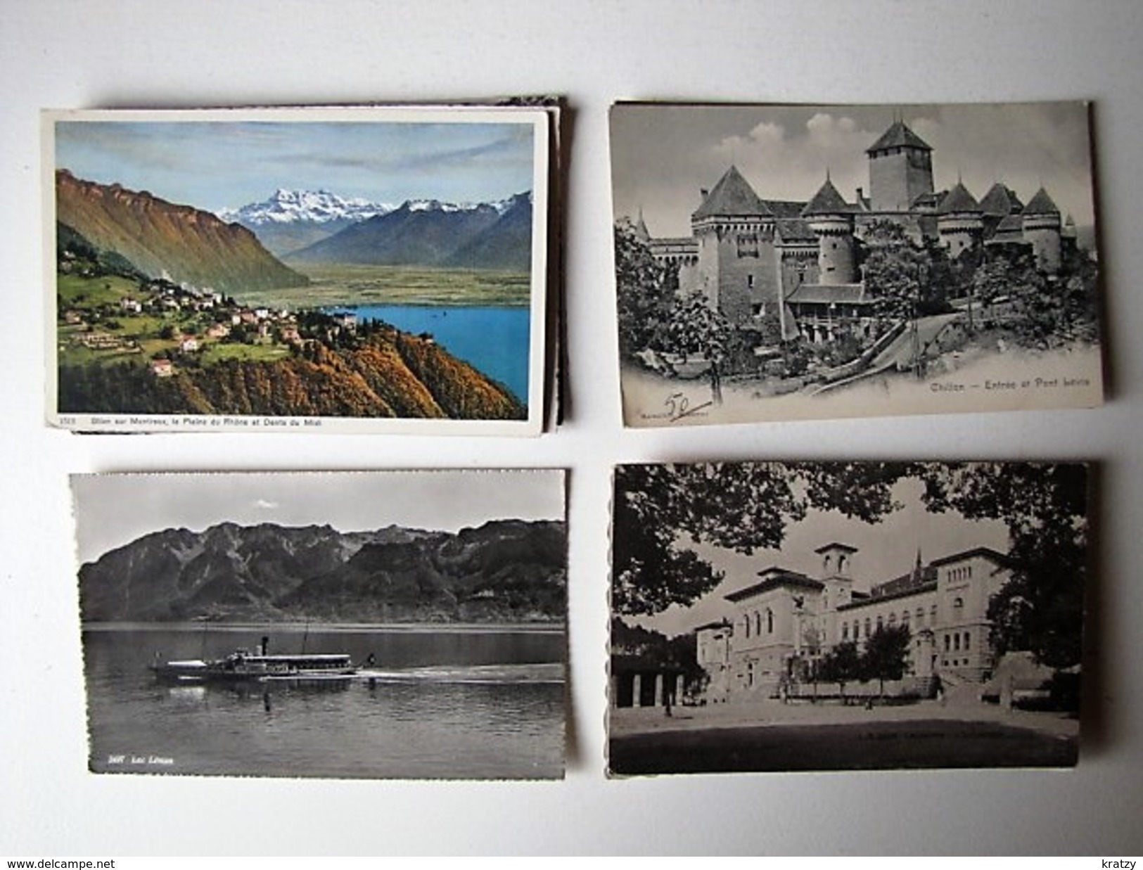 SUISSE - Lot de 50 anciennes cartes postales