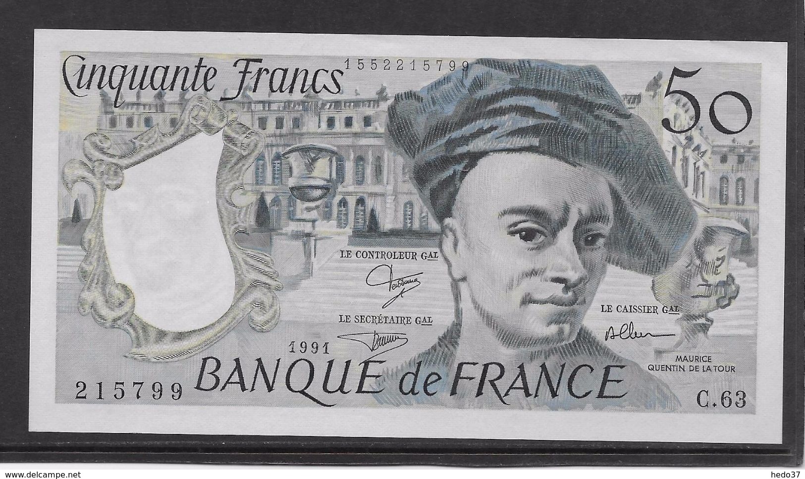 France 50 Francs Quentin De La Tour - 1991 - Fayette N° 67-17 - Neuf - 50 F 1976-1992 ''Quentin De La Tour''