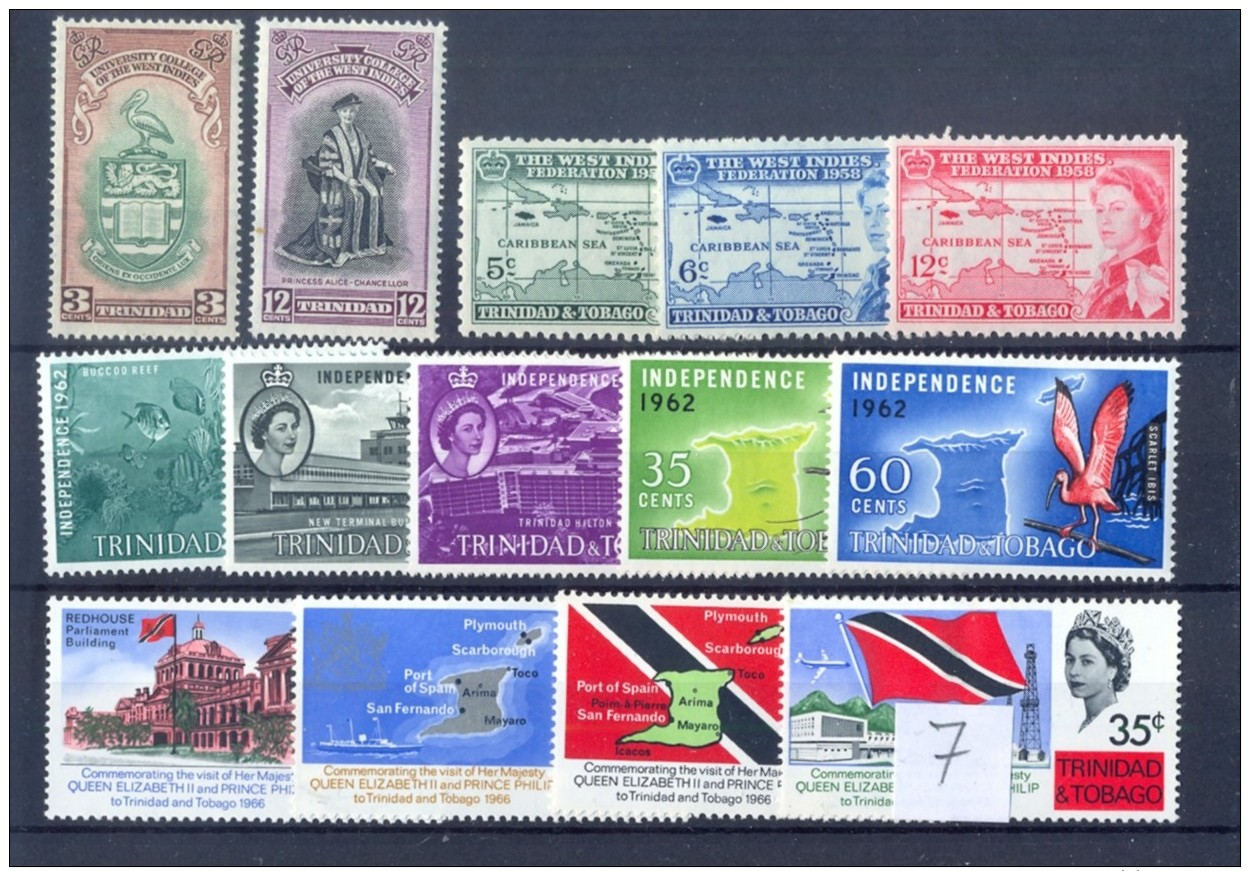 Trinidad &amp; Tobago - Kleines Lot (07) Postfrisch - Trinidad & Tobago (1962-...)