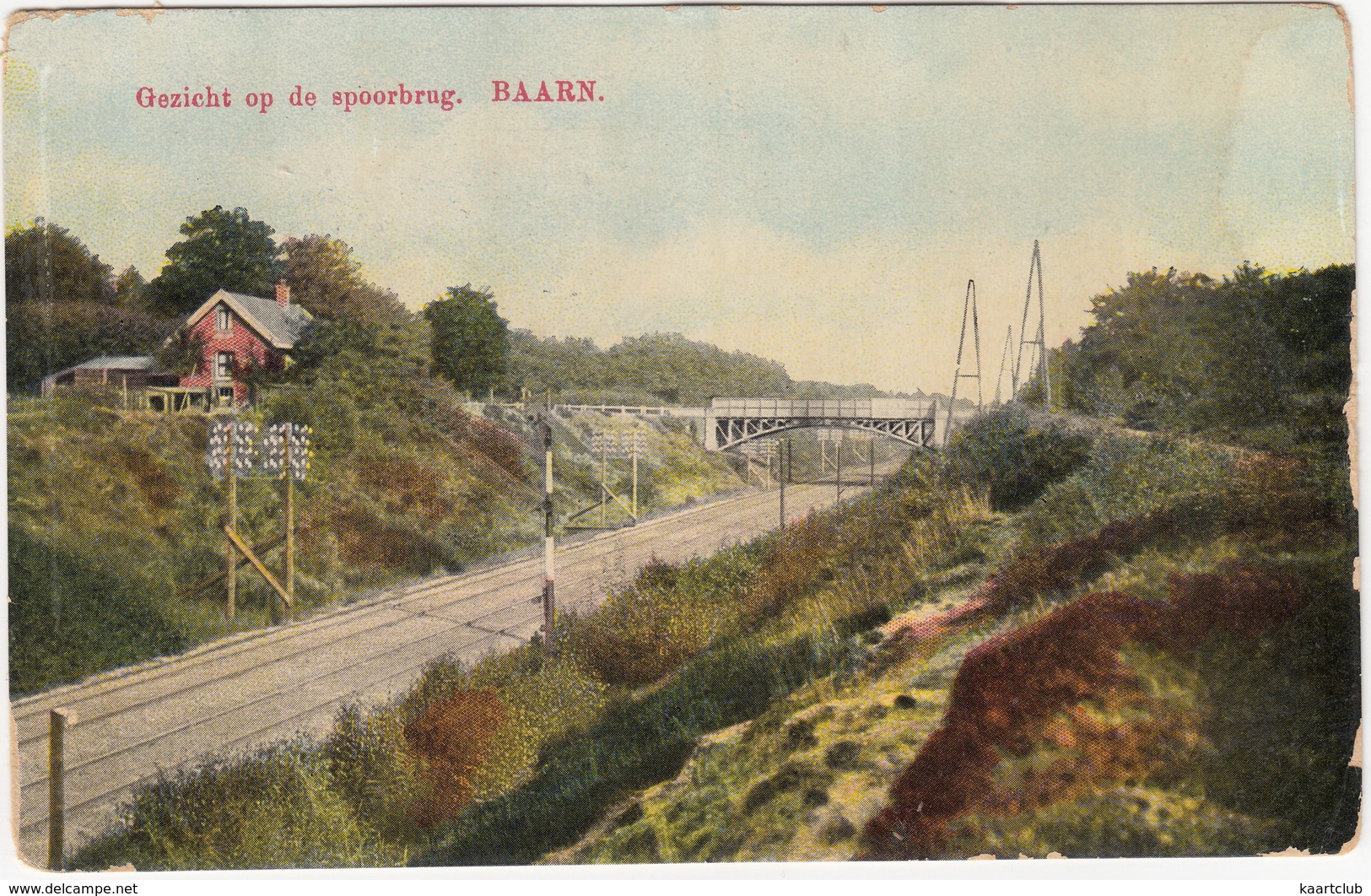 Baarn - Gezicht Op De Spoorbrug - 1905 - (Utrecht, Nederland) - Baarn