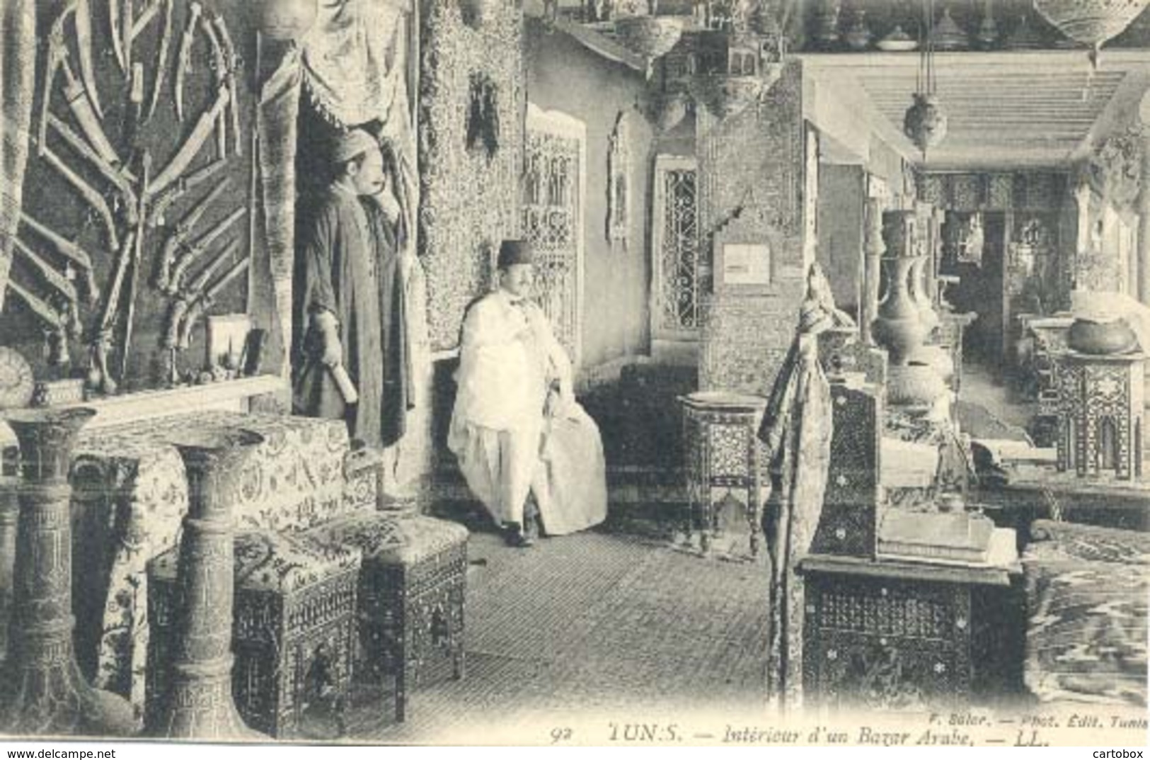 Tunesie, Tunis, Interieur D'un Bazar Arabe - Tunesië