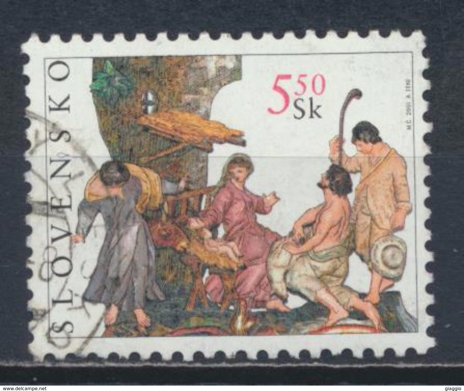 °°° SLOVENSKO - Y&T N°352 - 2001 °°° - Used Stamps