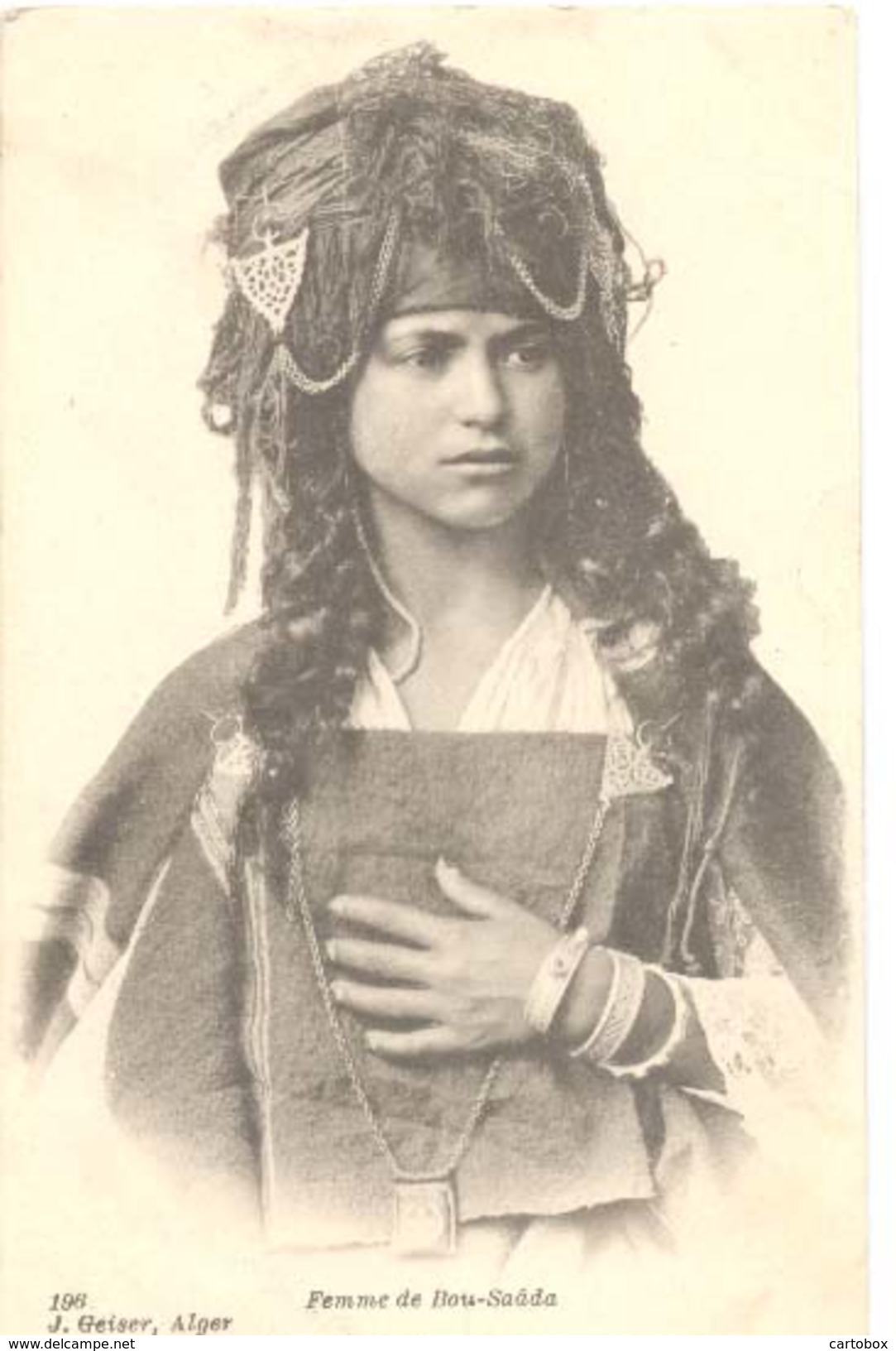Algerie, Femme De Bou - Saada - Vrouwen