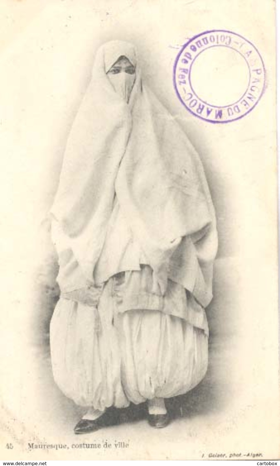 Algerie, Mauresque, Costume De Ville - Vrouwen