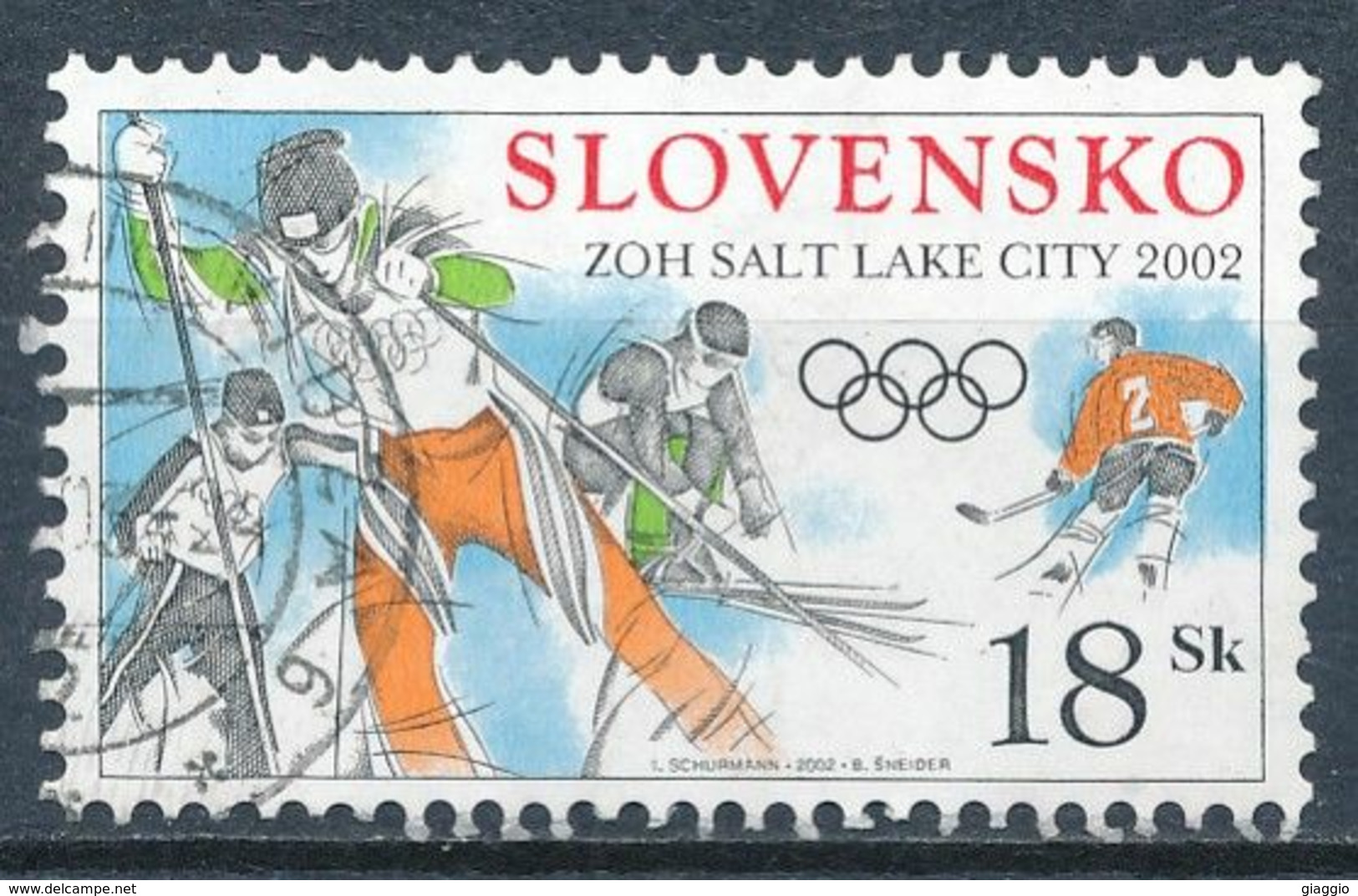 °°° SLOVENSKO - Y&T N°361 - 2002 °°° - Used Stamps