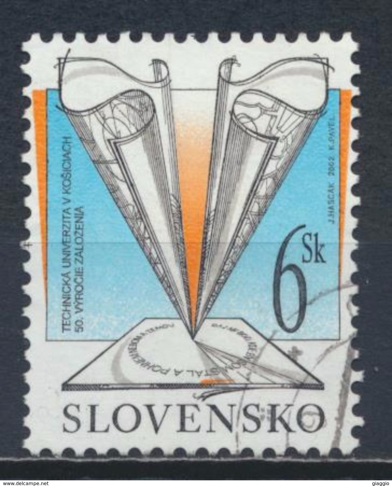 °°° SLOVENSKO - Y&T N°376 - 2002 °°° - Gebruikt