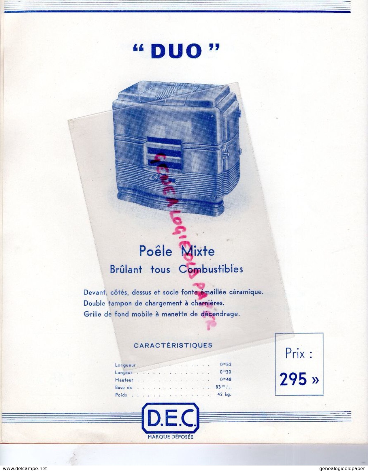 37- TOURS- PARIS- BORDEAUX-LYON-NANTES-REIMS- RARE CATALOGUE DAVUM 1937- CHAUFFAGE -96 RUE AMELOT-D.A.V.U.M.-POELE BOIS - Artesanos