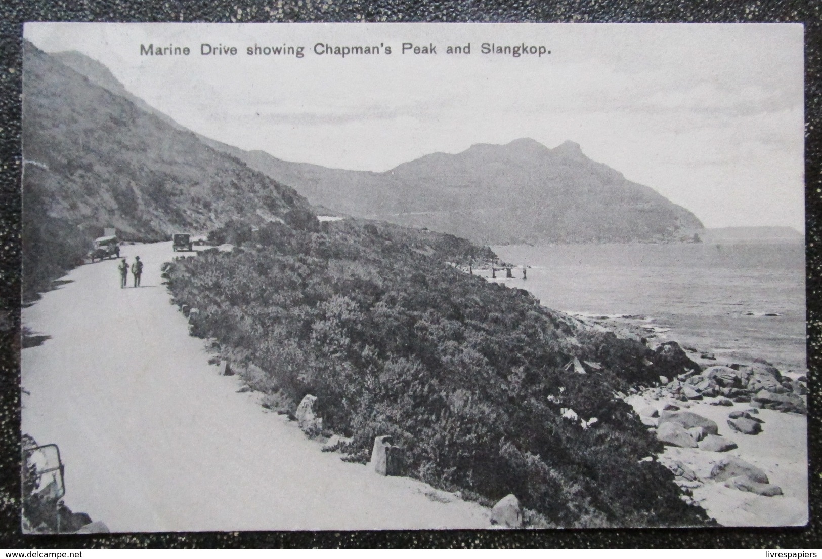 Afrique Sud Marine Drive Showing Chapman's Peak And Slangkop  Cpa Bien  Timbrée - South Africa