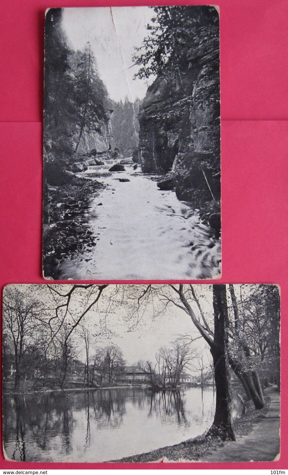 LOT 2 PHOTOS - UNKNOWN PLACES, USED 1906 - Photographs