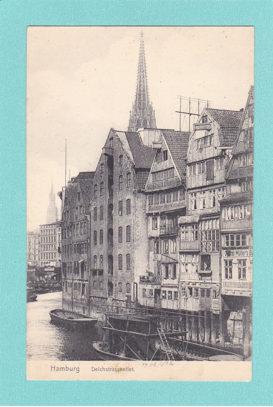 Old/Antique? Postcard Of Deichstrassenliet,Hamburg, Germany,Q35. - Other & Unclassified