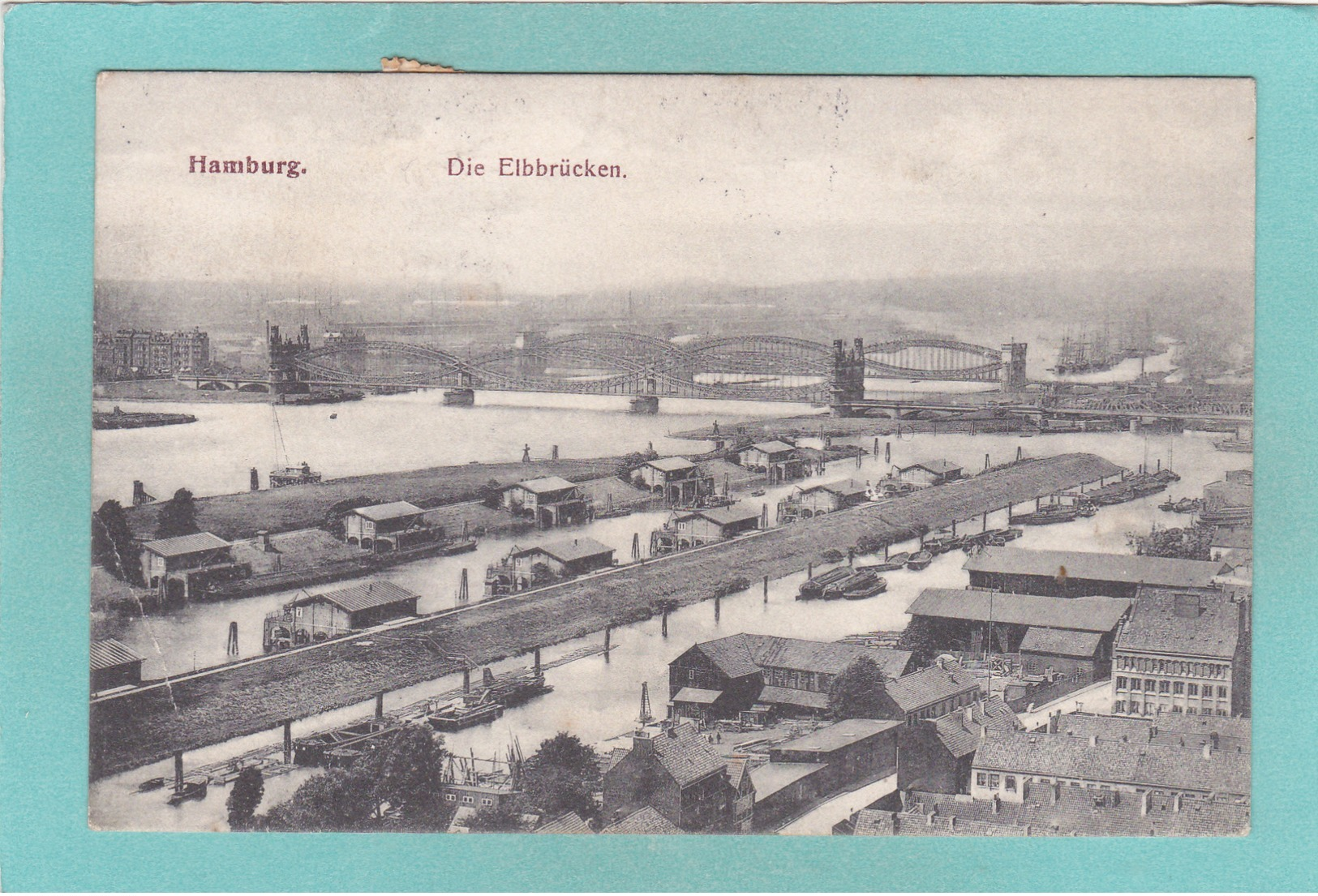 Old Postcard Of Die Elbbrucken,Hamburg,Germany.Y48. - Other & Unclassified