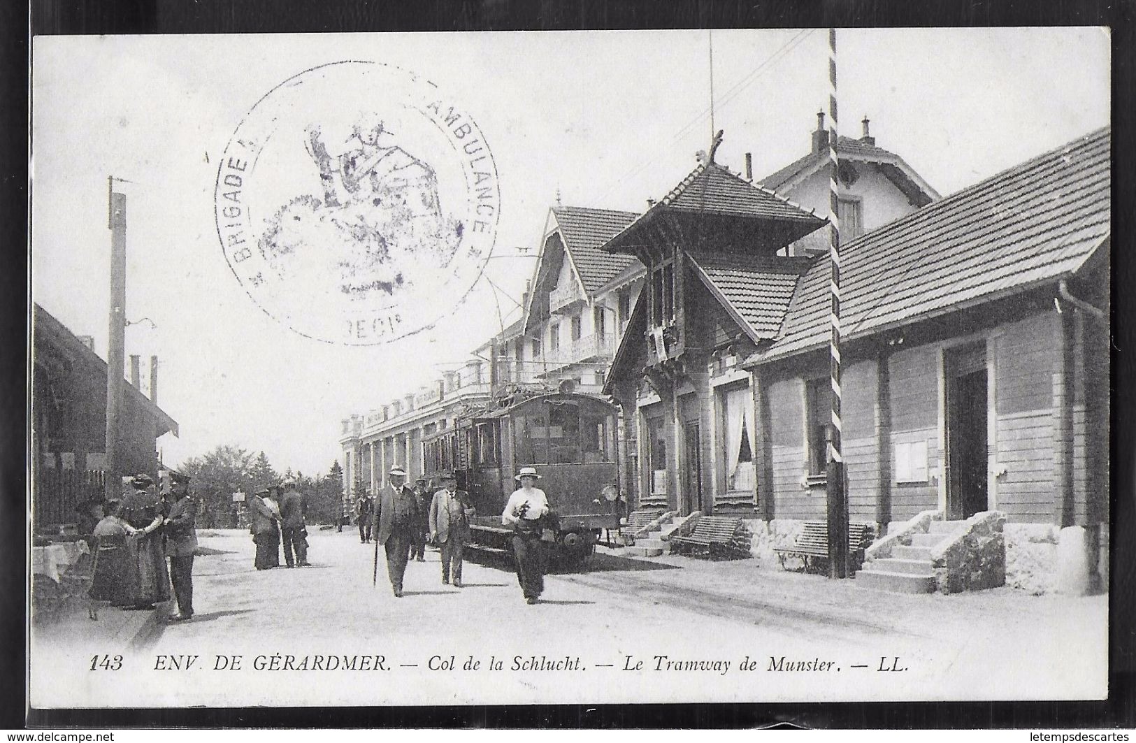 CPA 88 - Col De La Schlucht, Le Tramway De Munster - LL - Altri & Non Classificati