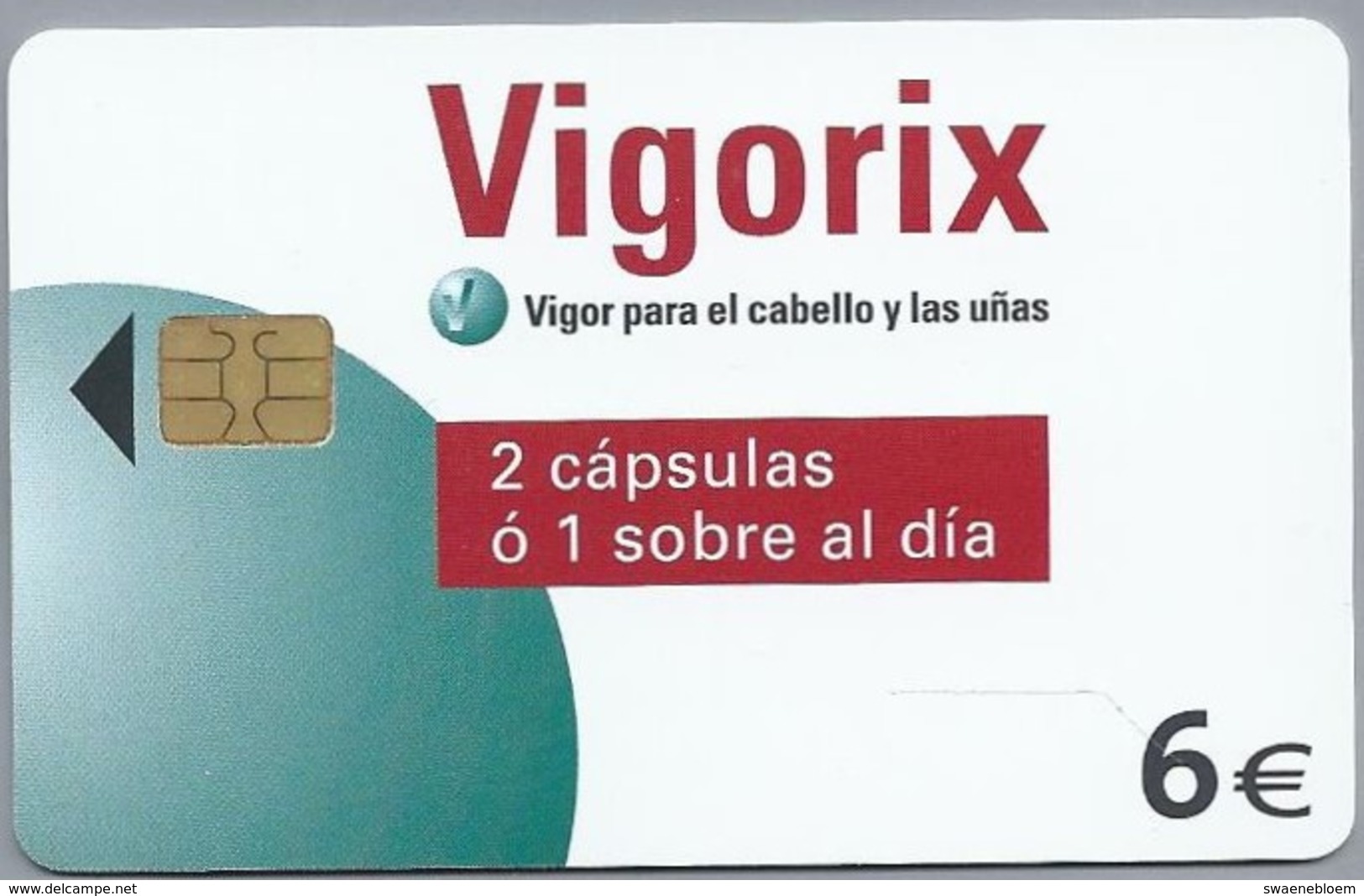 ES.- TELEFONICA. SPANJE. VIGORIX. 6 €.. 2 Scans - Privé-uitgaven