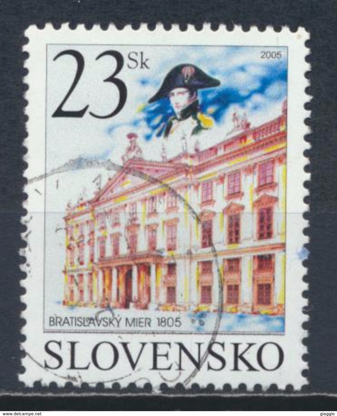 °°° SLOVENSKO - Y&T N°445 - 2005 °°° - Used Stamps
