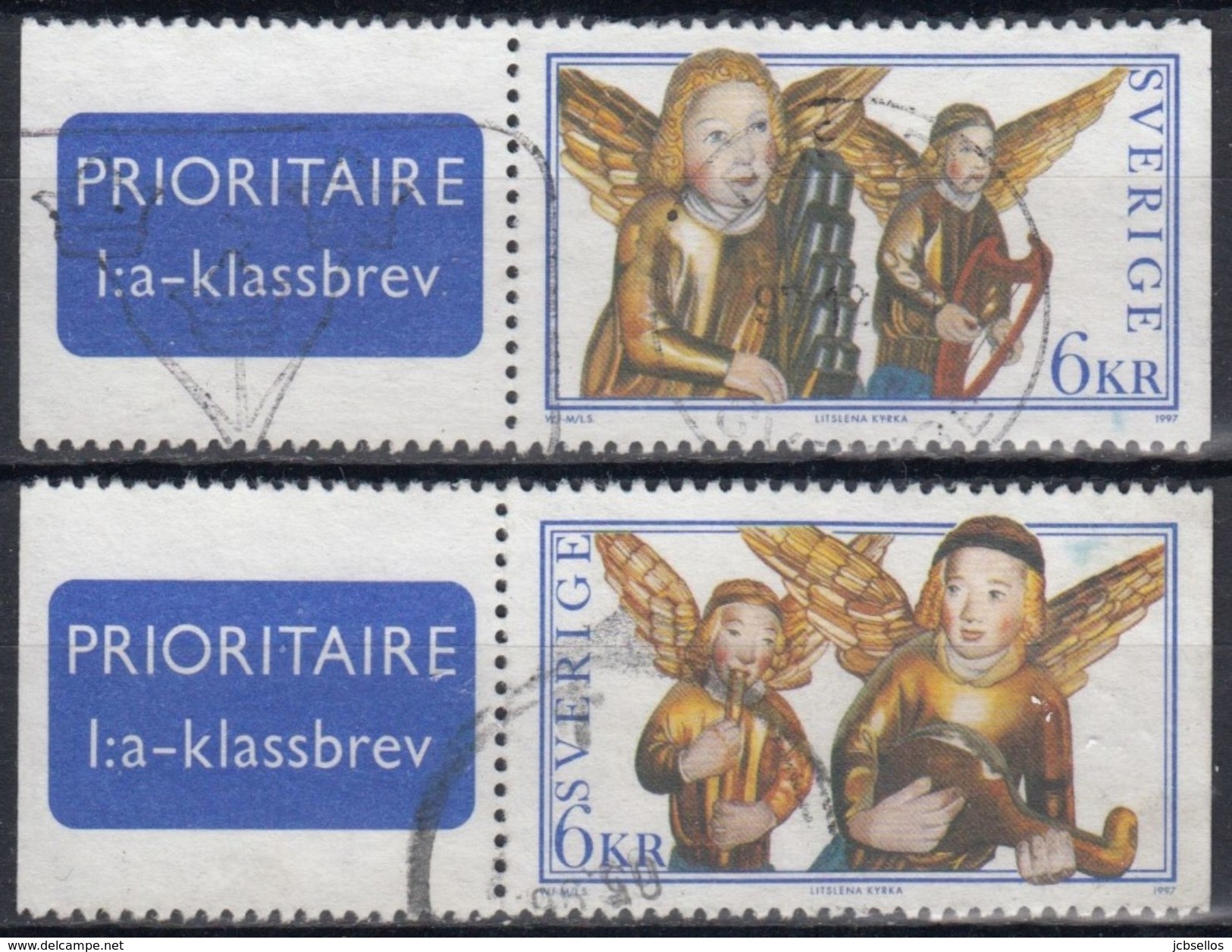 SUECIA 1997 Nº 2009/10 USADO - Used Stamps