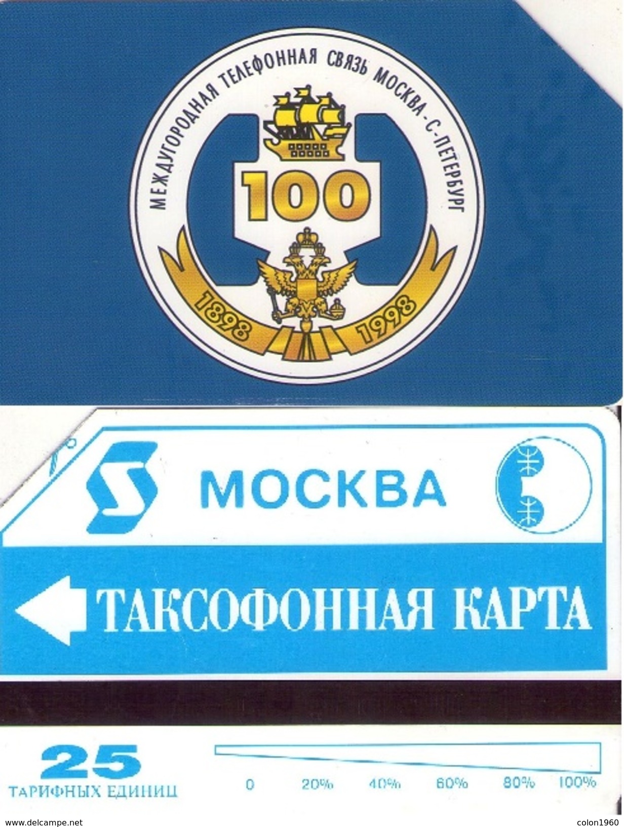 TARJETA TELEFONICA DE RUSIA. URMET, TIRADA 46800 (435) - Rusia