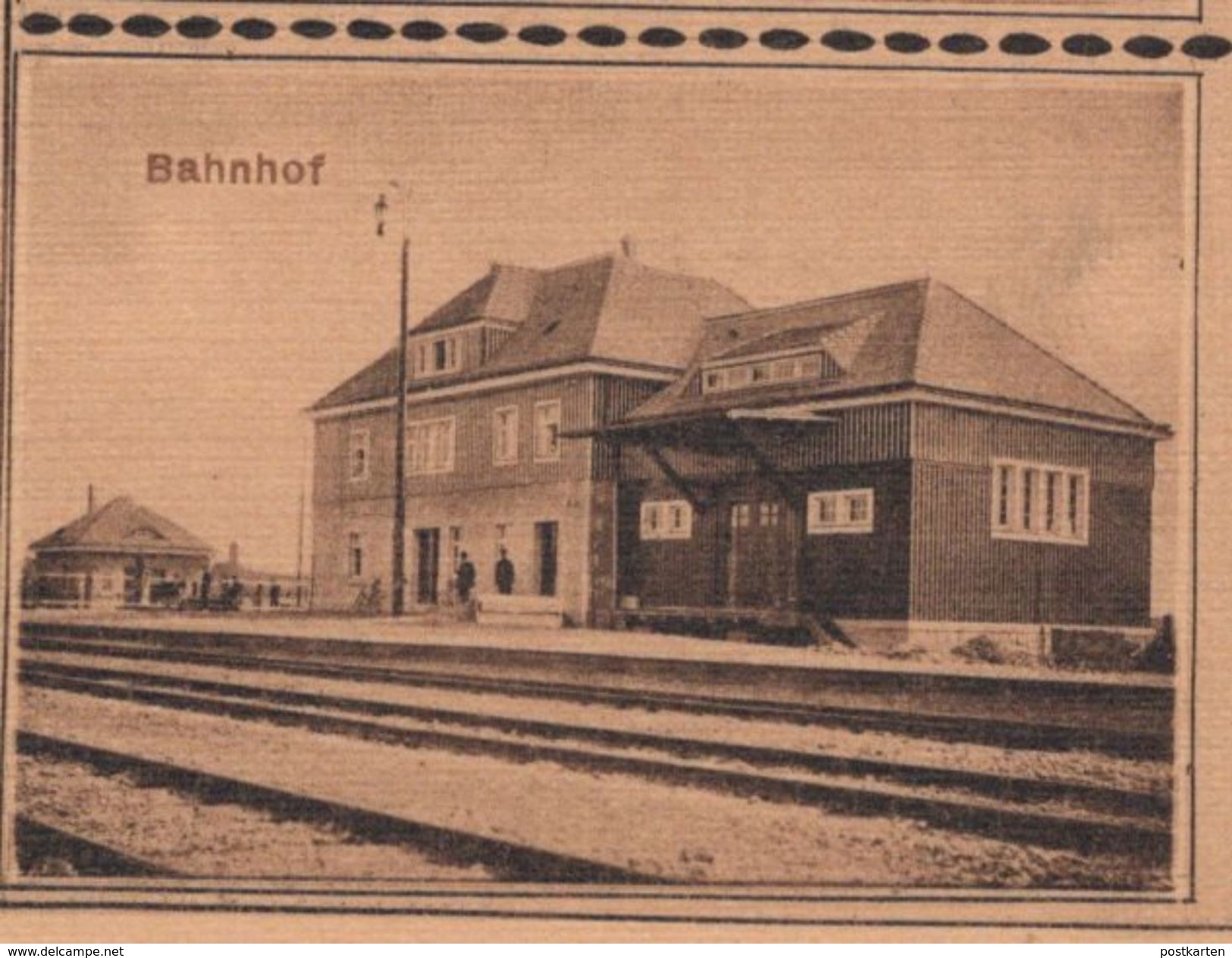 ALTE POSTKARTE GRUSS AUS ESPENHAIN GRUBE MARGARETHE BAHNHOF CAFÉ APITZ RÖTHA Station Gare Mine Postcard Ansichtskarte - Rötha