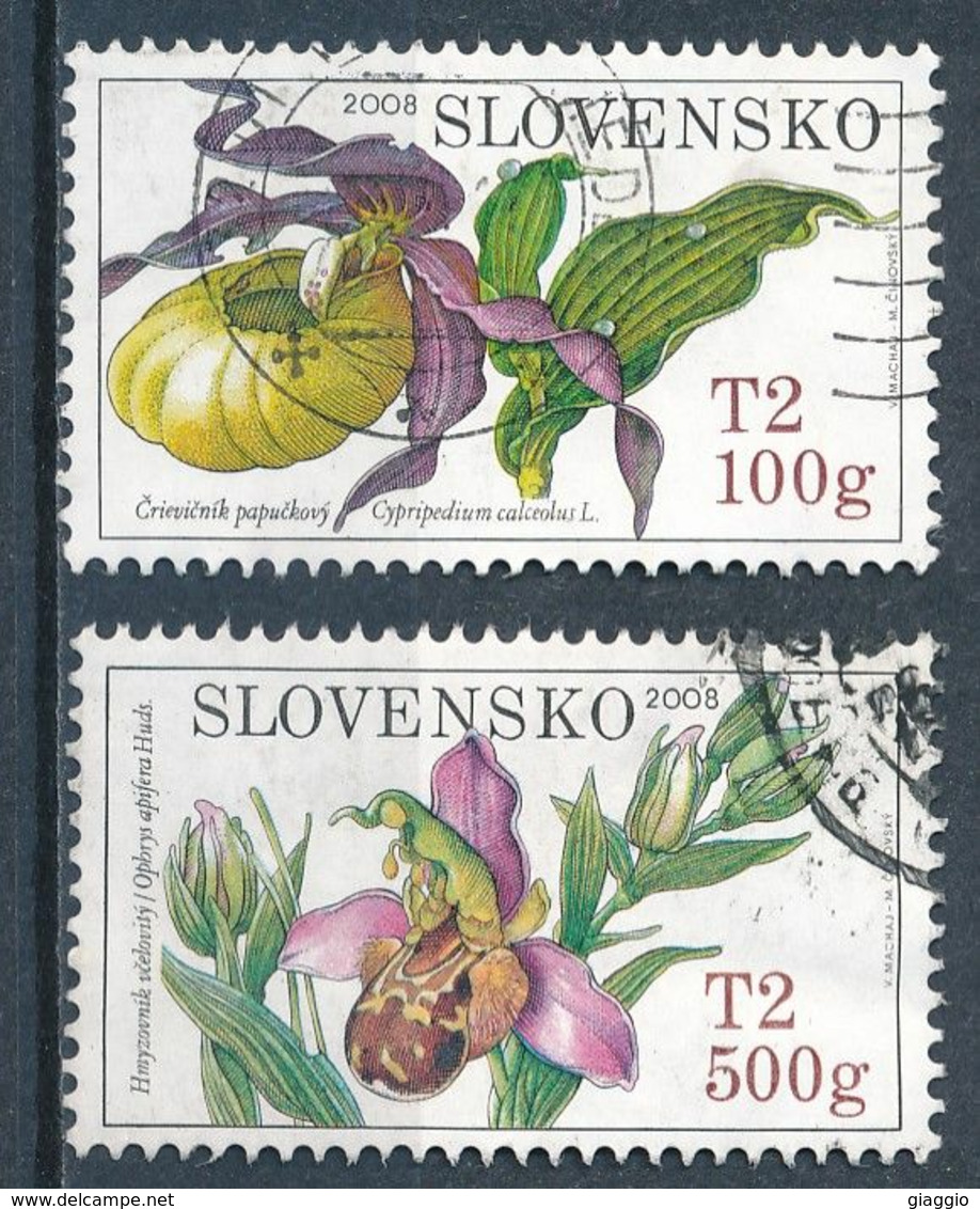 °°° SLOVENSKO - Y&T N°514/15 - 2008 °°° - Used Stamps