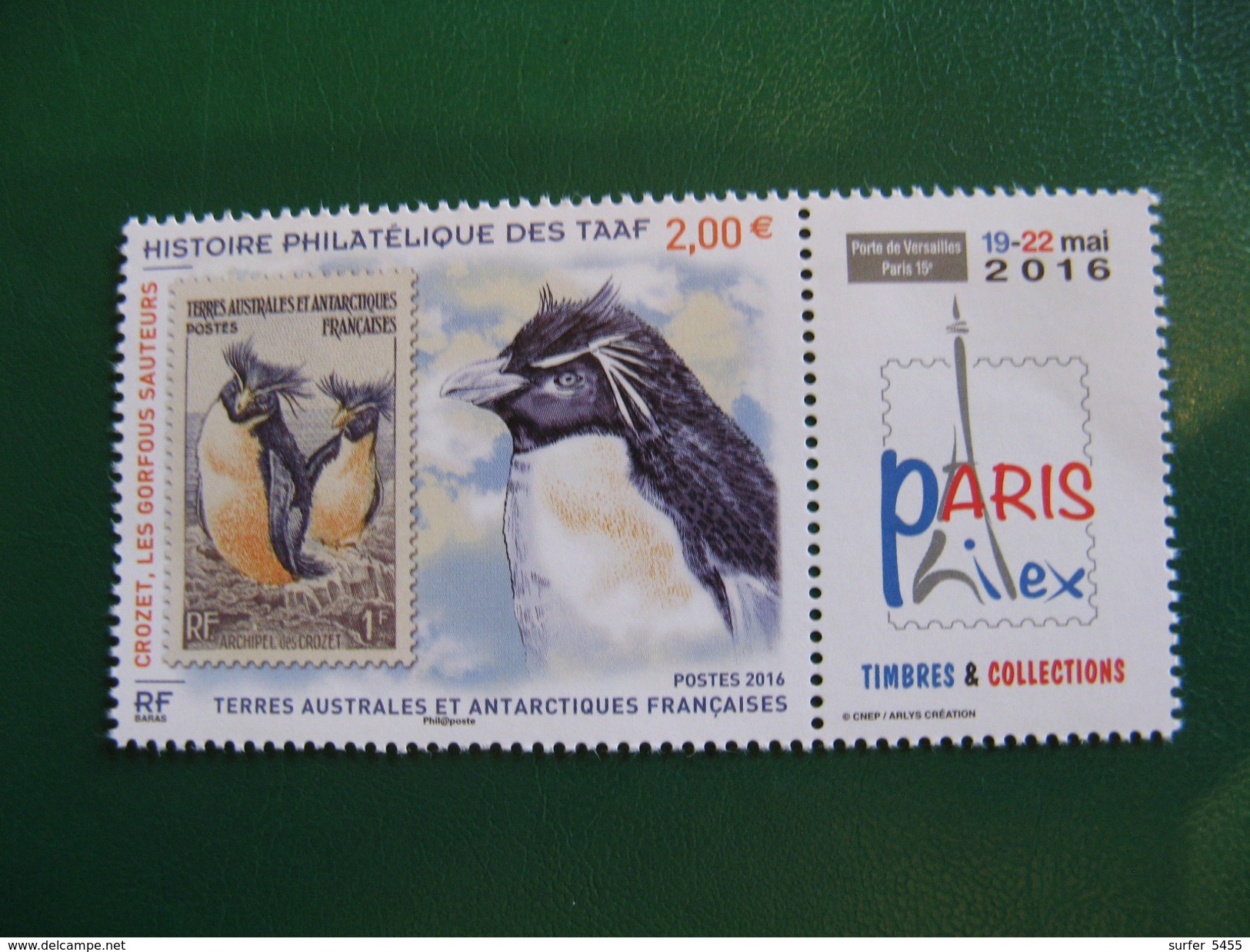 TAAF YVERT POSTE ORDINAIRE N° 789 - TIMBRE NEUF** LUXE - MNH - SERIE COMPLETE - FACIALE 2,00 EUROS - Ungebraucht