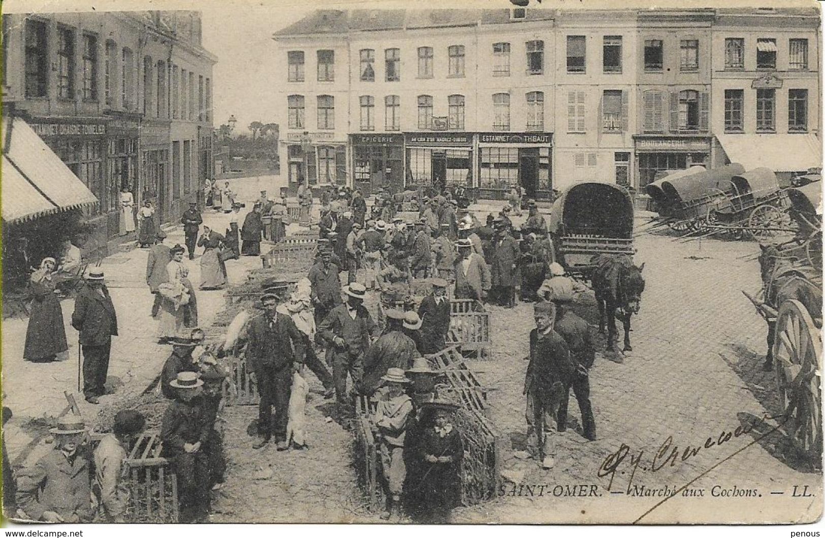 SAINT OMER Marché Aux Cochons - Saint Omer