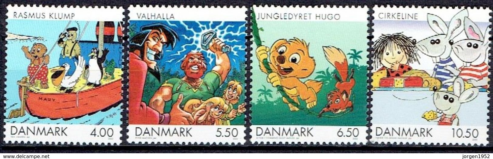 DENMARK  # FROM 2002  STAMPWORLD 1301-04** - Neufs