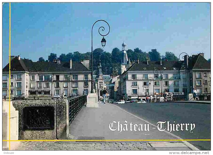 02 - Château Thierry - Pont Aspirant Du Rouget - Monoprix - Voir Scans Recto-Verso - Chateau Thierry