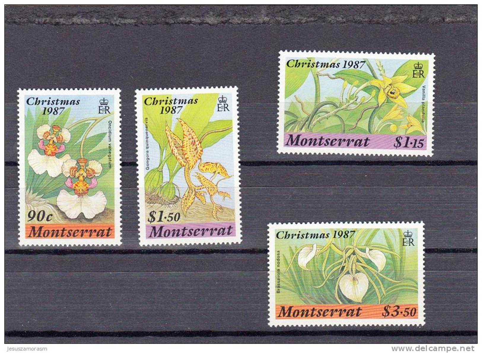 Montserrat Nº 657 Al 660 - Montserrat