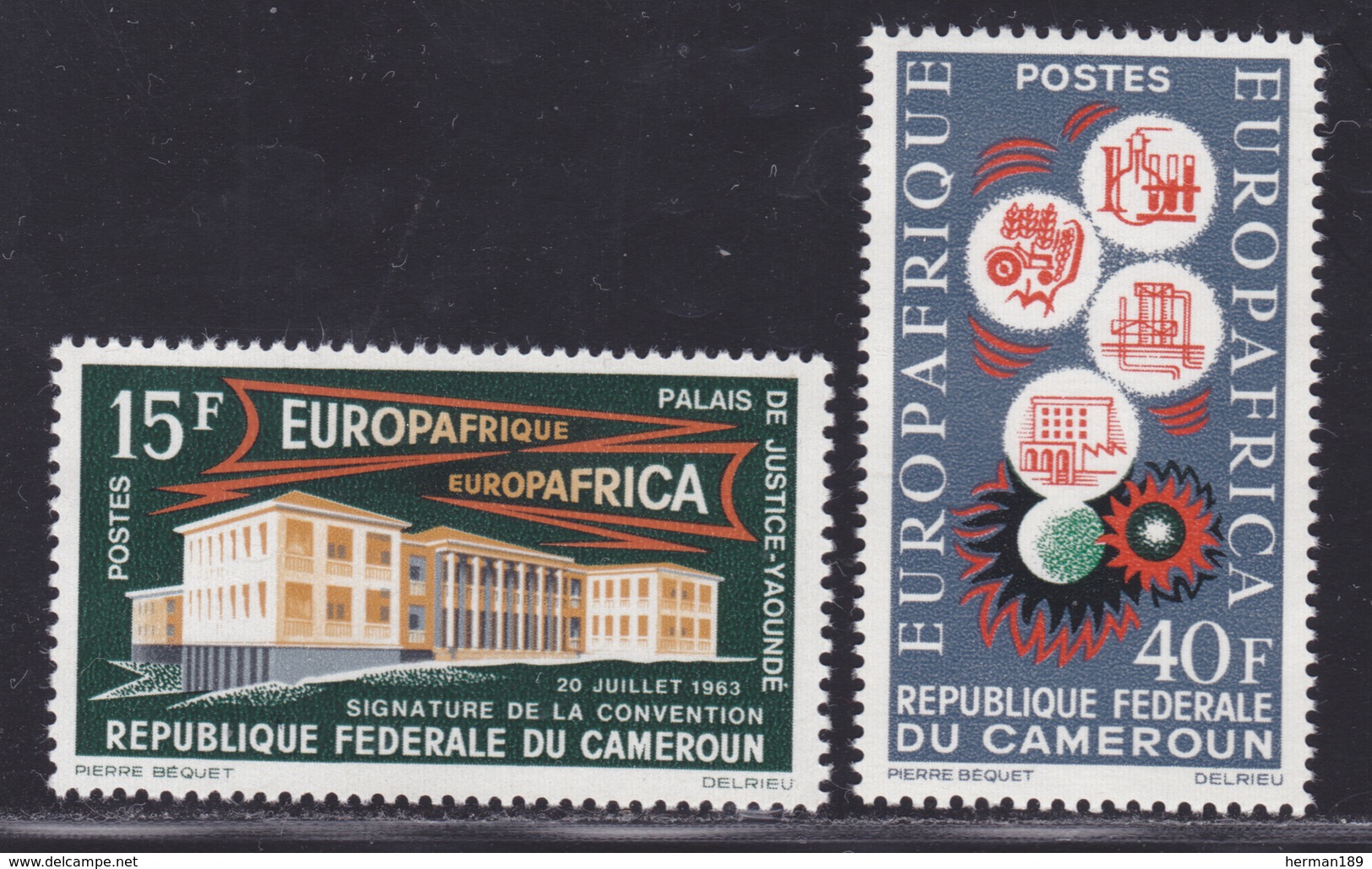 CAMEROUN N°  379 & 380 ** MNH Neufs Sans Charnière, TB (D2648) - Kameroen (1960-...)