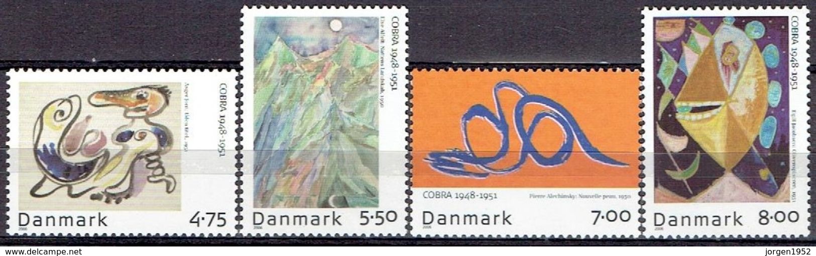 DENMARK  # FROM 2006  STAMPWORLD 1448-51** - Nuevos