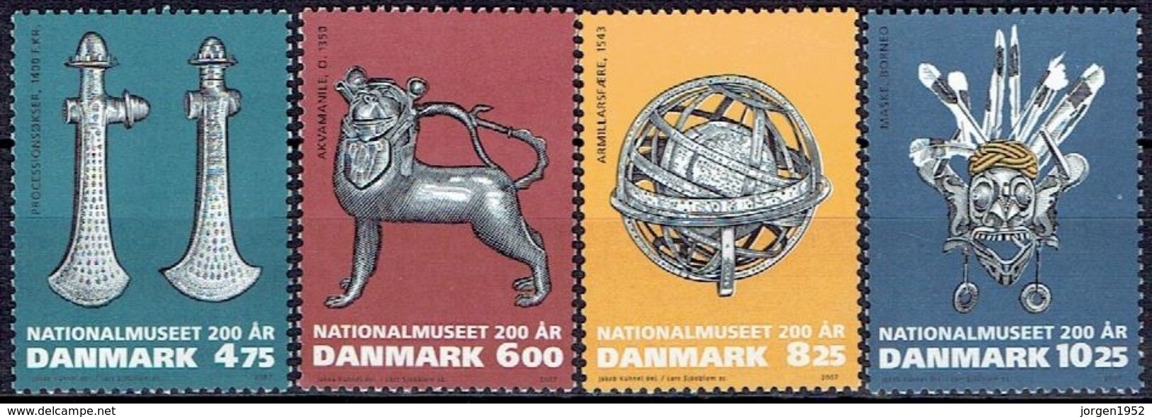 DENMARK  # FROM 2007  STAMPWORLD 1464-67** - Neufs