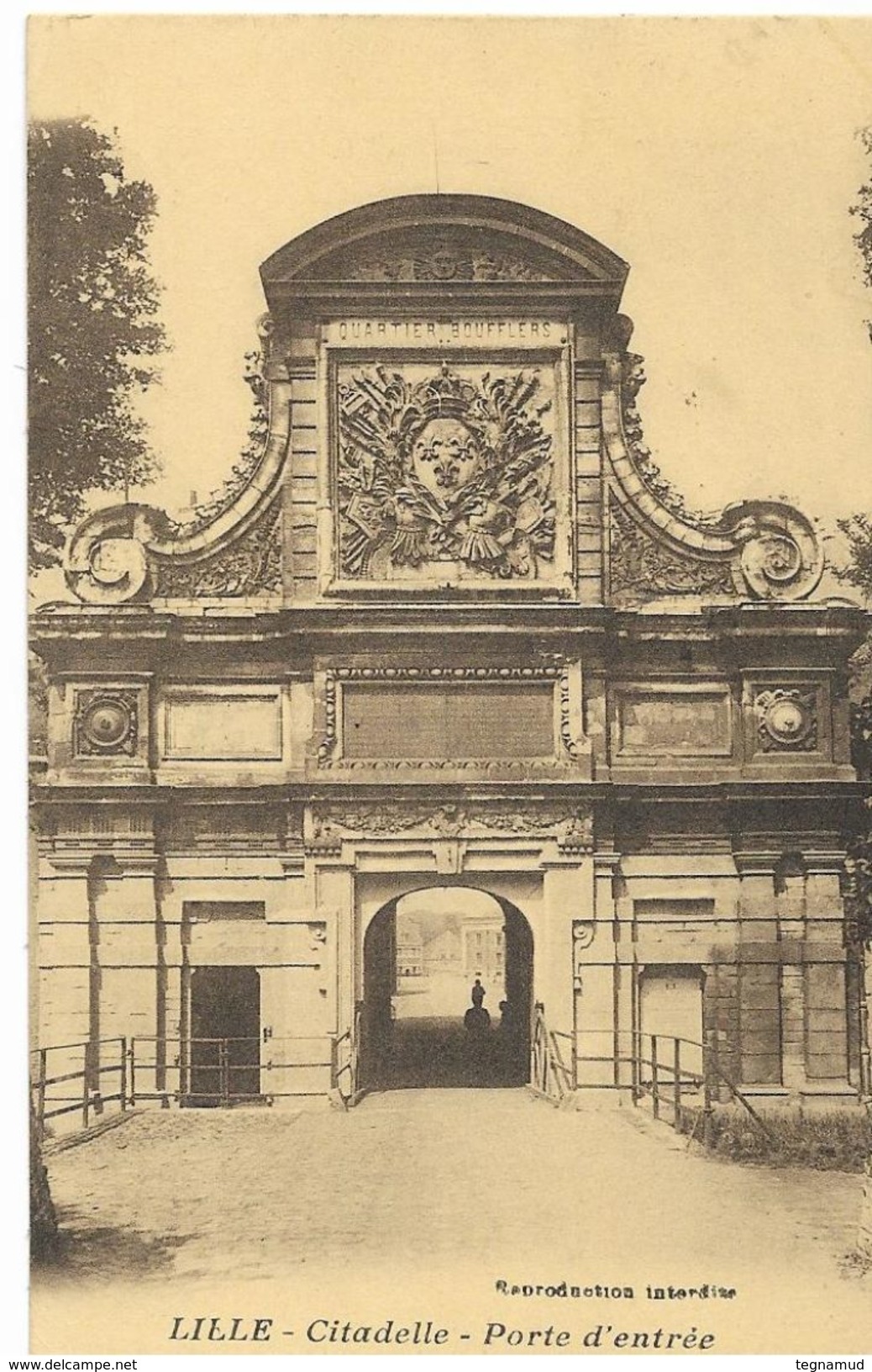 LILLE - Citadelle - Porte D'Entrée - Lille