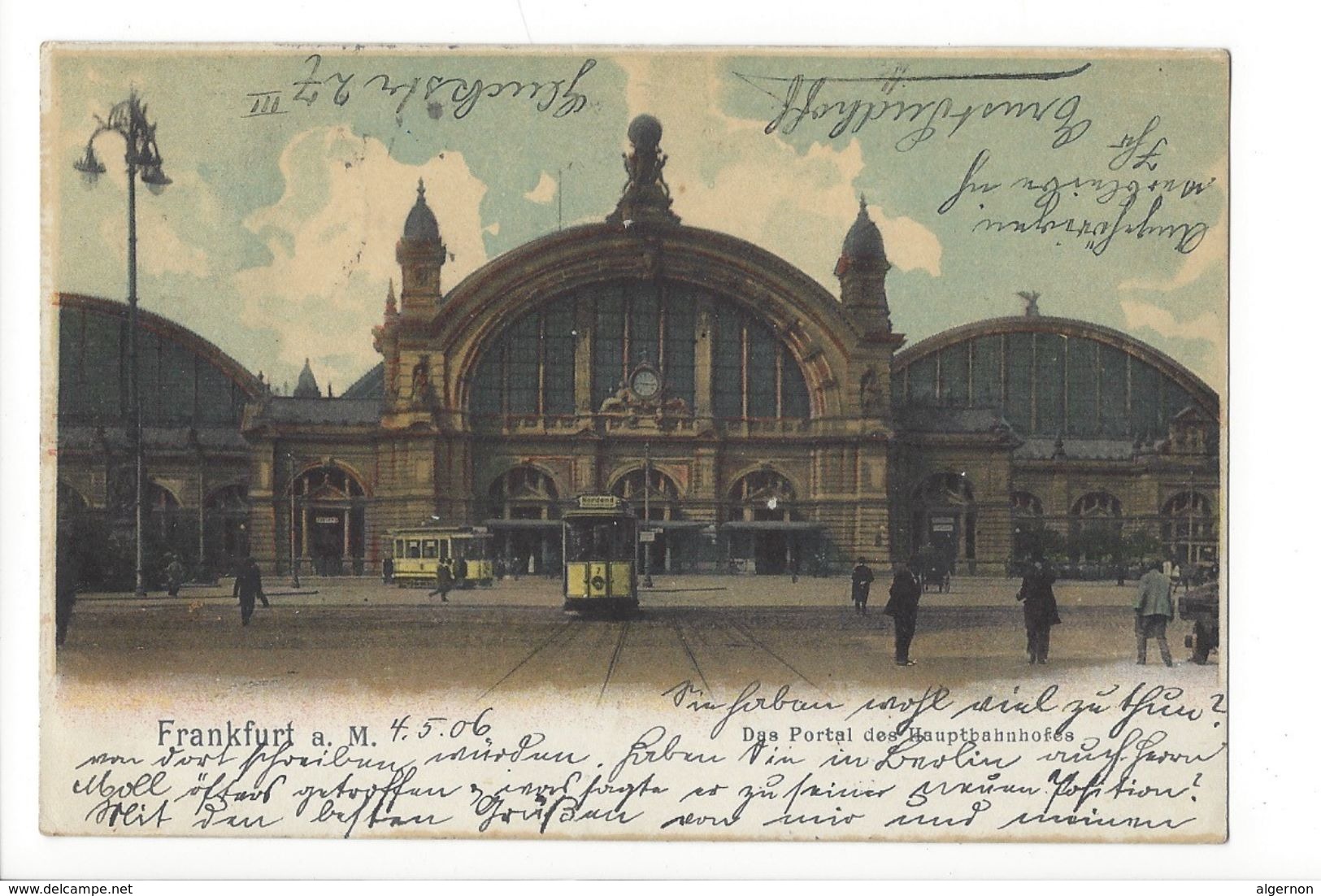 18497 - Frankfurt Das Portal Des Hauptbahnhofes - Frankfurt A. Main