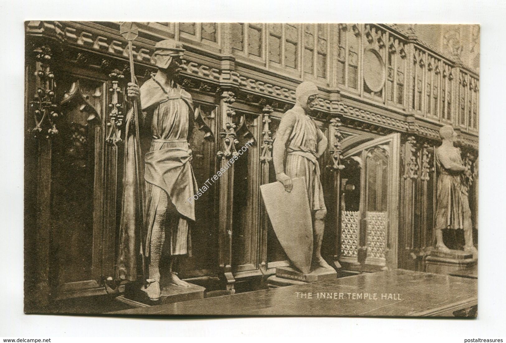 Effigies Of Knights Templar And Hospitaliers The Inner Temple Hall - Other & Unclassified