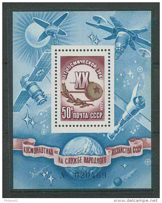 1336/ Espace (space)  Neuf ** MNH Russie (Russia Urss USSR) Bloc 121  Soyouz 1977 - Russia & USSR