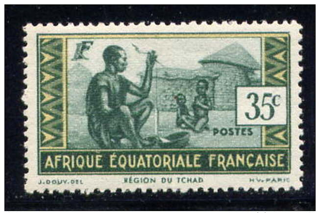 AEF - 42** - REGION DU TCHAD - Unused Stamps