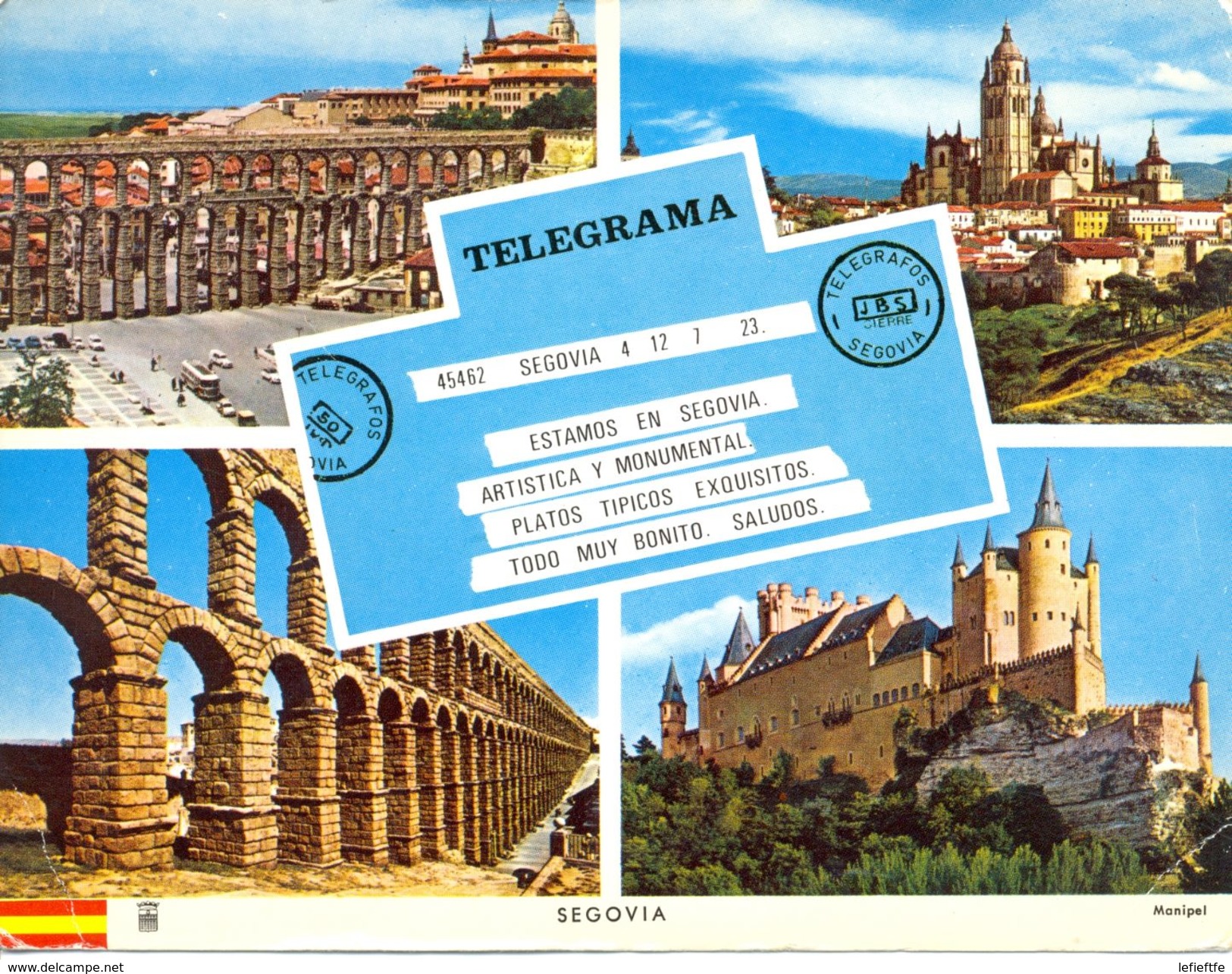 Espagne - Castilla Y León - Segovia - Multivues - Manipel Nº 21 - - Segovia