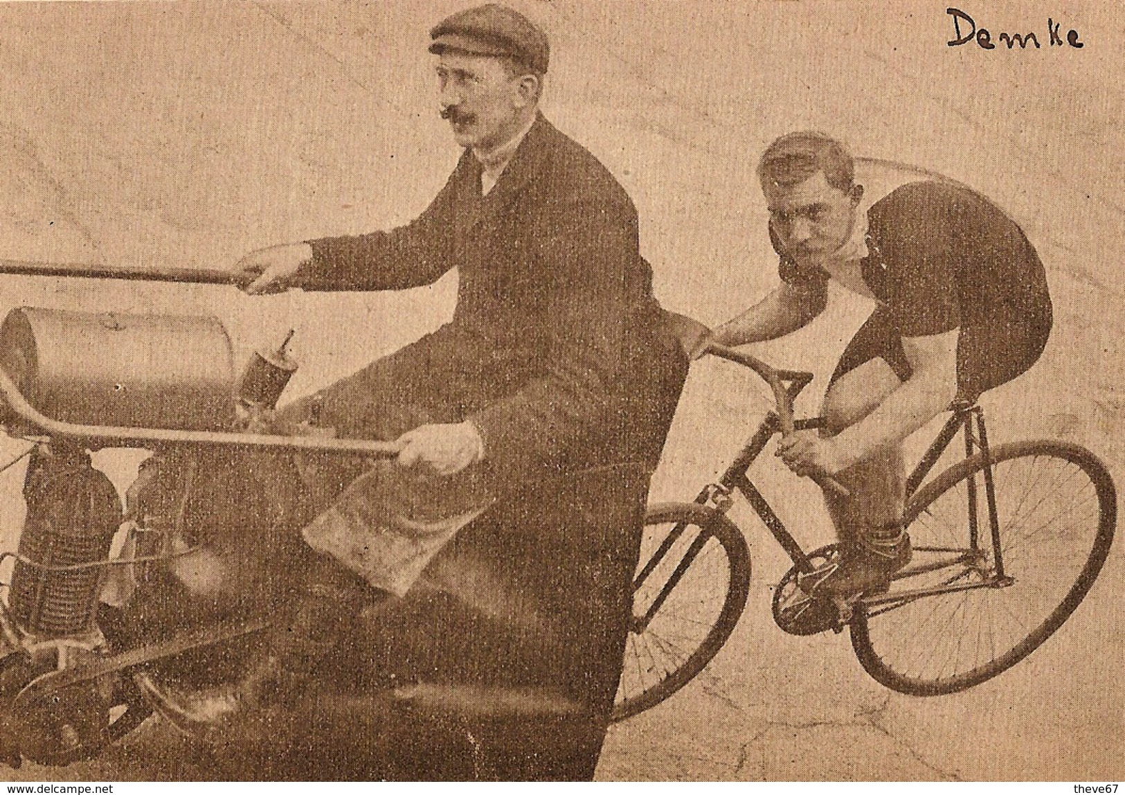 Carte Postale Ancienne CPA / Ansichtskarten AK  : Demke - Cyclisme