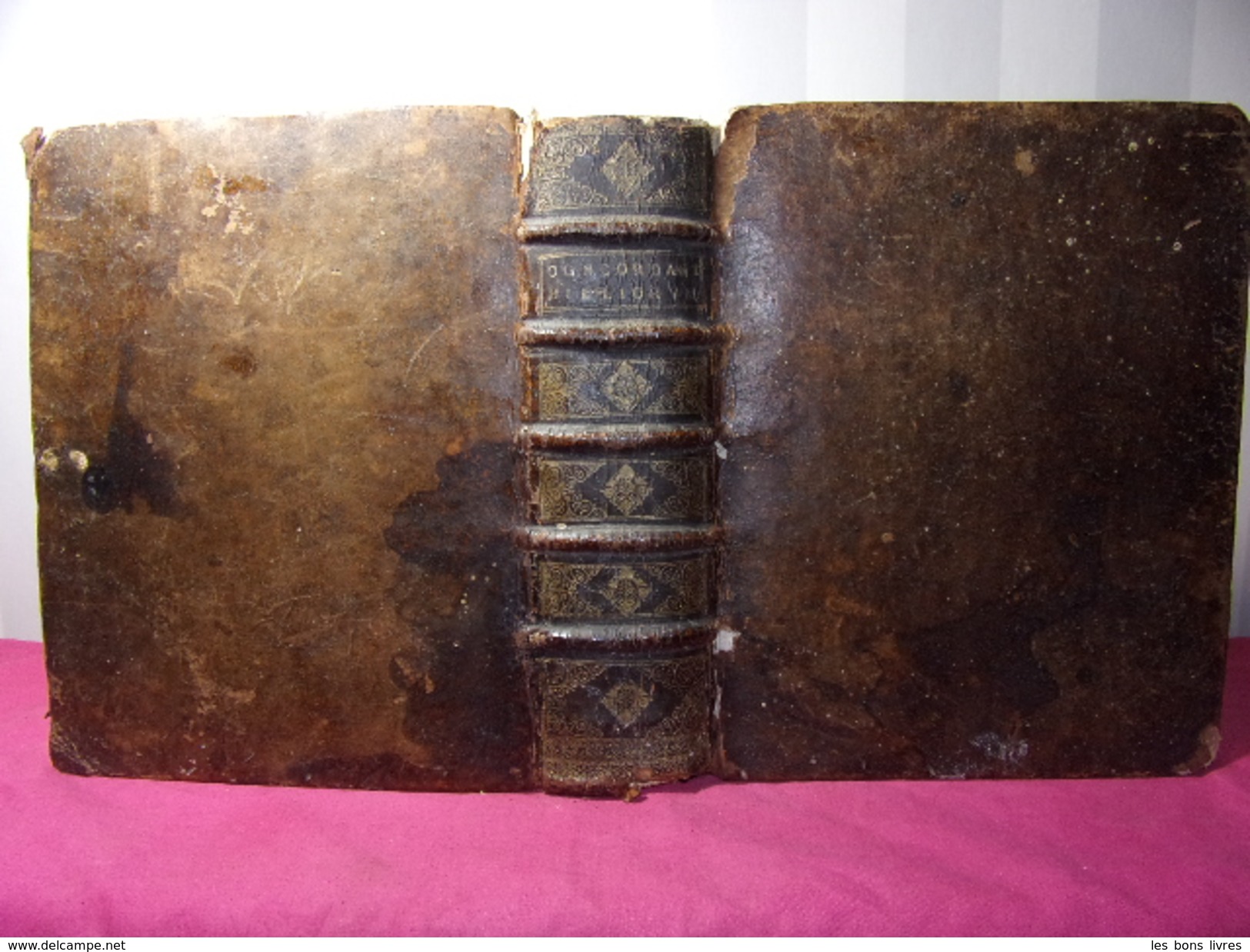 SACRORVM BIBLIORUM  Vulgate Editionis Concordante Hugonis Cardinalis MDCLXXVII - Before 18th Century