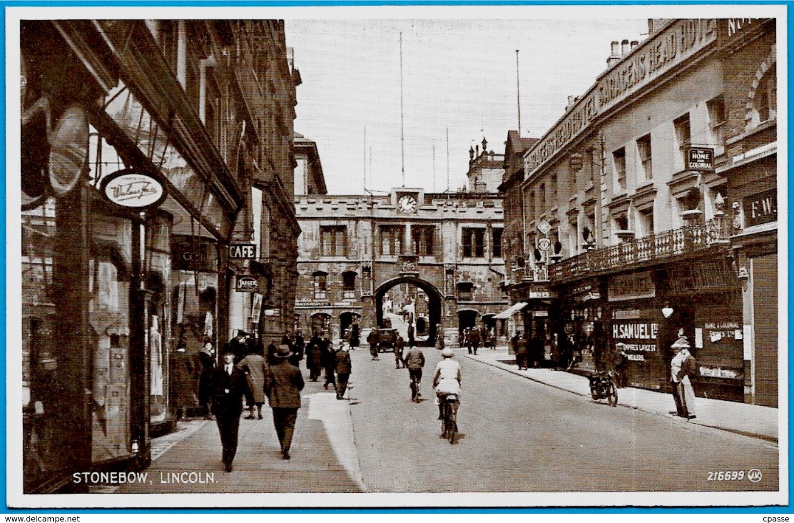 CPA Post Card LINCOLN (Lot De 2) HIGH STREET + STONEBOW - Lincoln