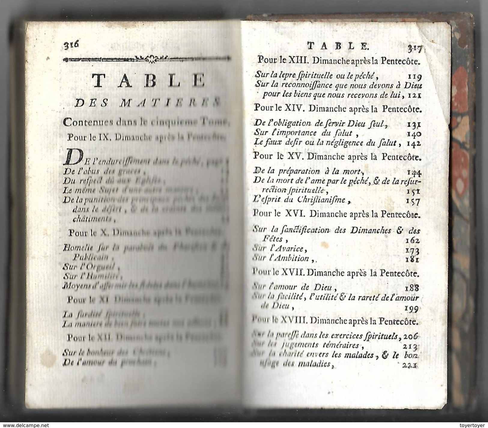 D308  Ouvrage De 1783 Instructions Sur Les Fonctions Du Ministère Pastoral - 1701-1800