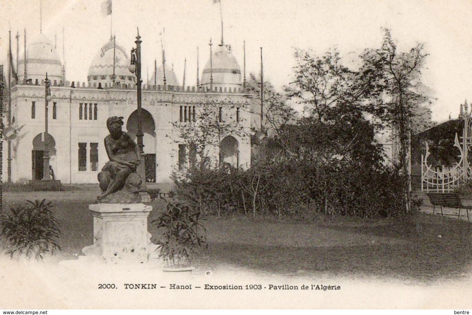 TONKIN -  Hanoï - Exposition 1903 - Pavillon De L'Algérie - Viêt-Nam