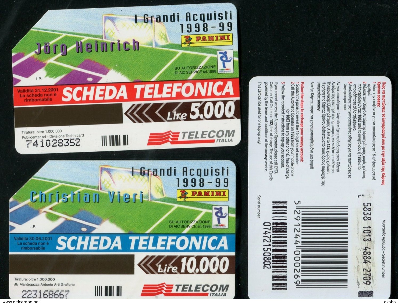 LOT 219 MIX PHONECARDS-Football-fussball-fútbol-calcio-foci-futebol-voetbal-piłka Nożna-soccer-jalkapallo 3 Pcs USED - Sport