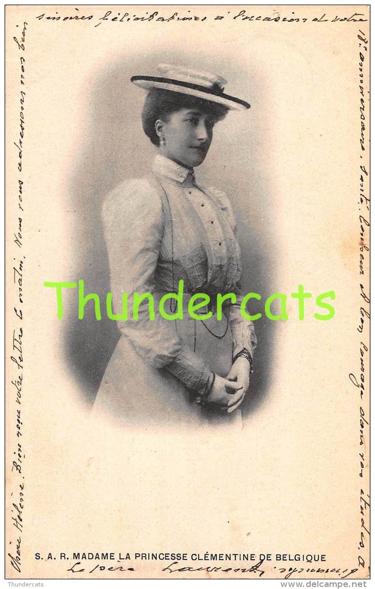 CPA  S A R MADAME LA PRINCESSE CLEMENTINE DE BELGIQUE - Familles Royales