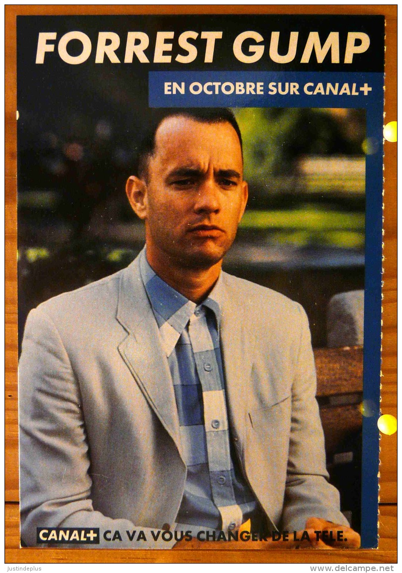 FOREST GUMP PUBLICITE CANAL + SCAN R/V - Acteurs