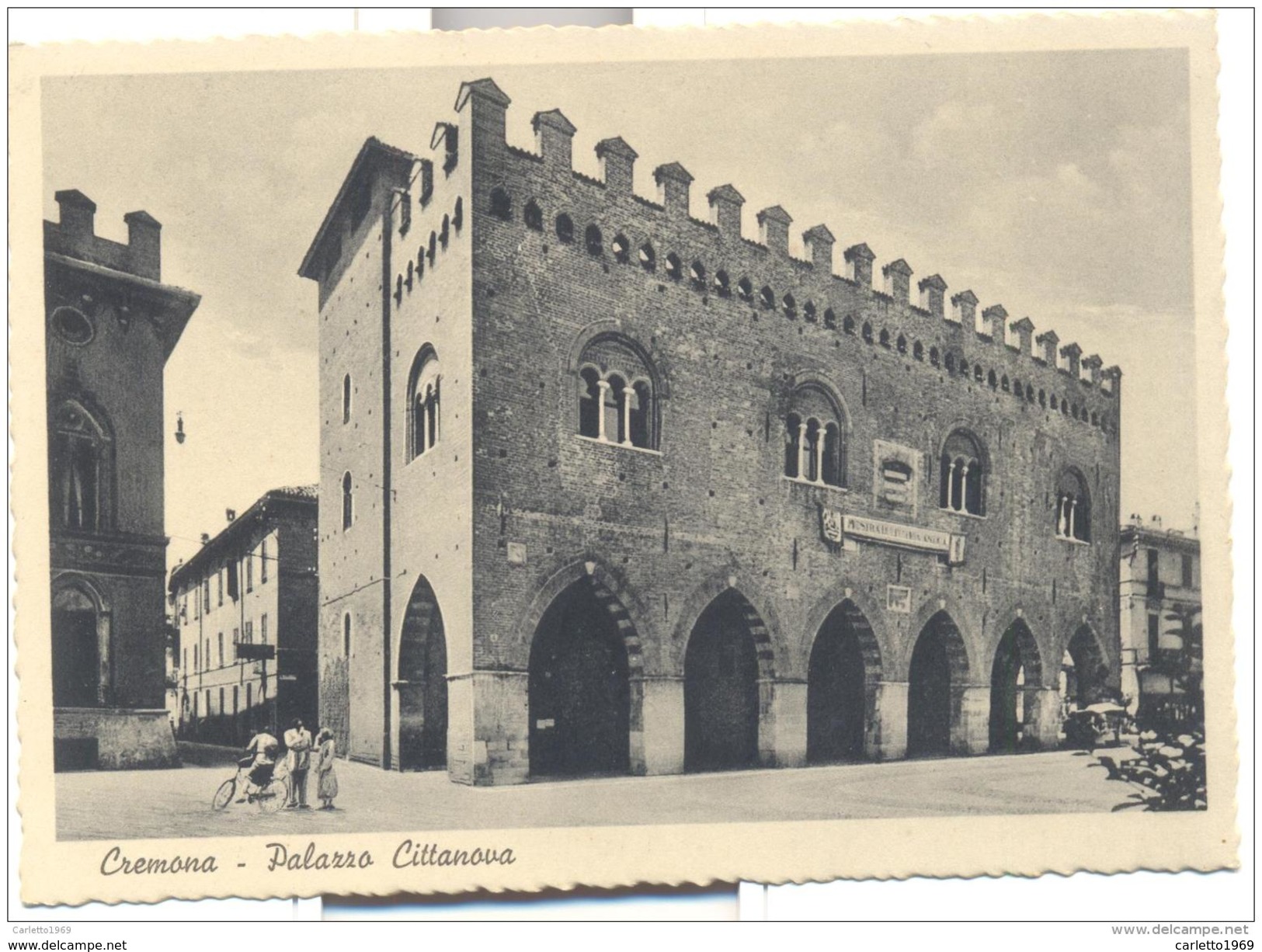 CREMONA PALAZZO CITTANOVA NON VIAGGIATA FG - Cremona