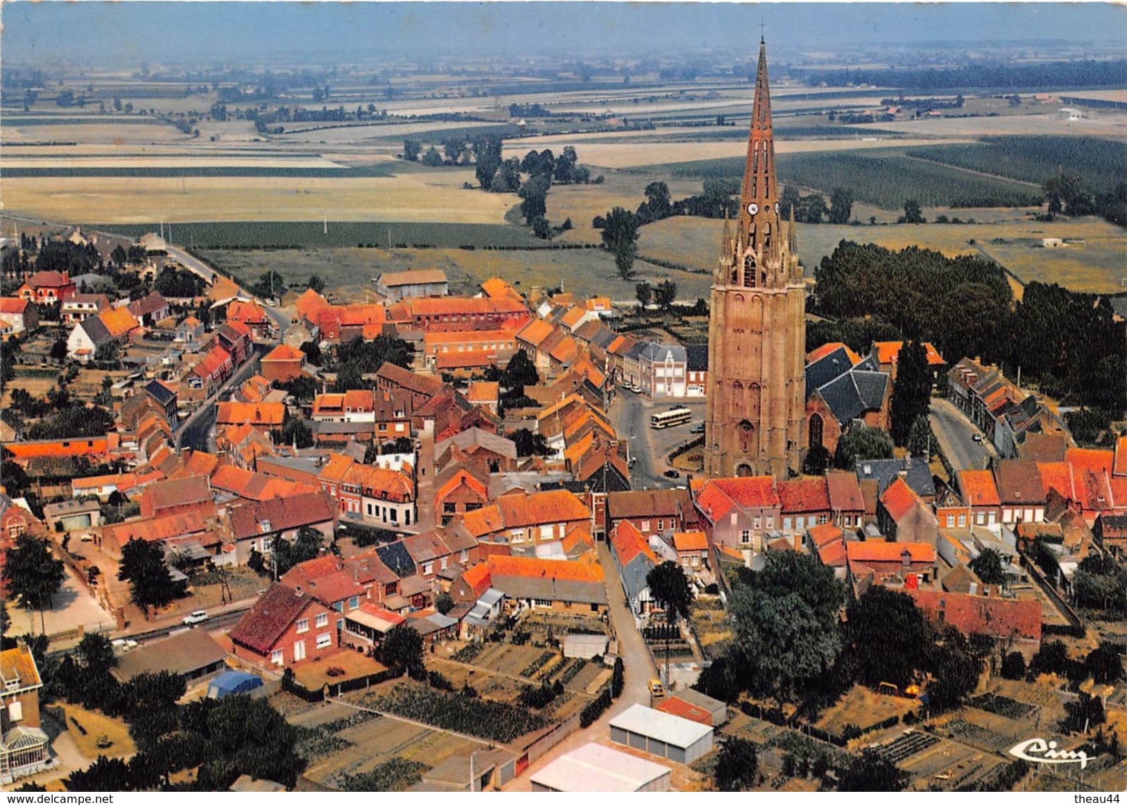 ¤¤  -  STEENVOORDE  -  Vue Générale Aérienne  -  L'Eglise  -  ¤¤ - Steenvoorde