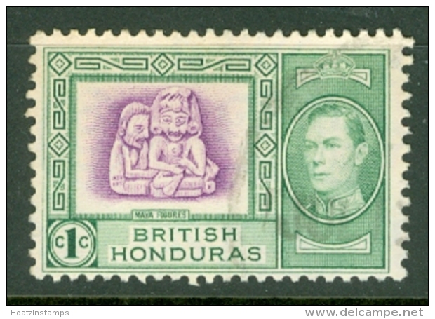 British Honduras: 1938/47   KGVI    SG150    1c    Used - British Honduras (...-1970)