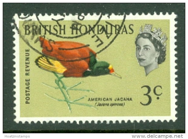 British Honduras: 1962   QE II - Birds   SG204    3c    Used - British Honduras (...-1970)