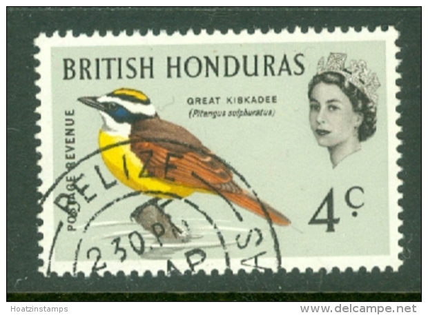 British Honduras: 1962   QE II - Birds   SG205    4c    Used - British Honduras (...-1970)